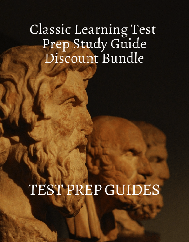 Classic learning test prep study guide bundle pdf downloads