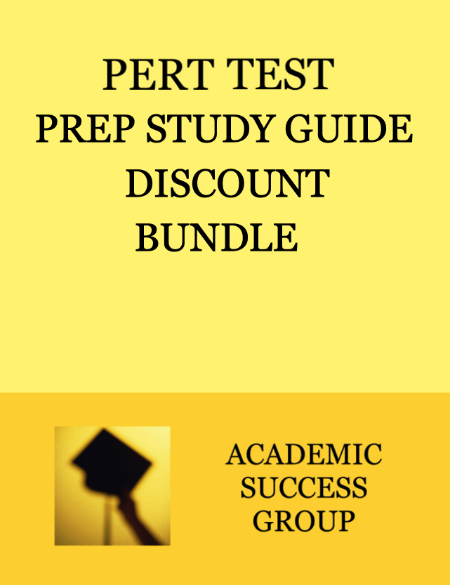 PERT Exam Prep Study Guide Discount Bundle PDF Downloads